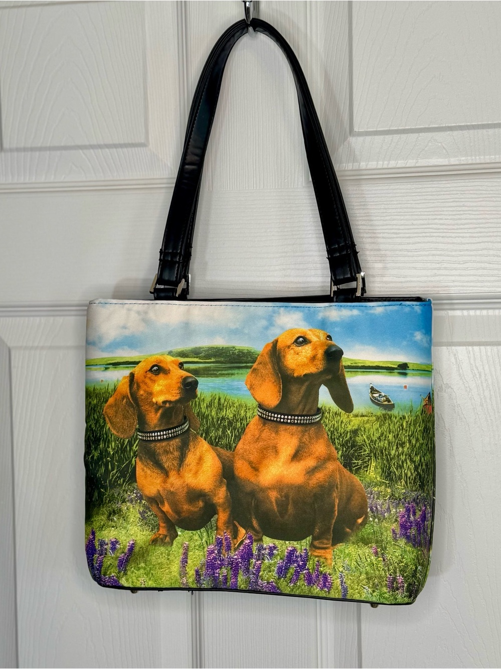 NWT Dachshund Purse Rhinestone Collars - Picture 4 of 7